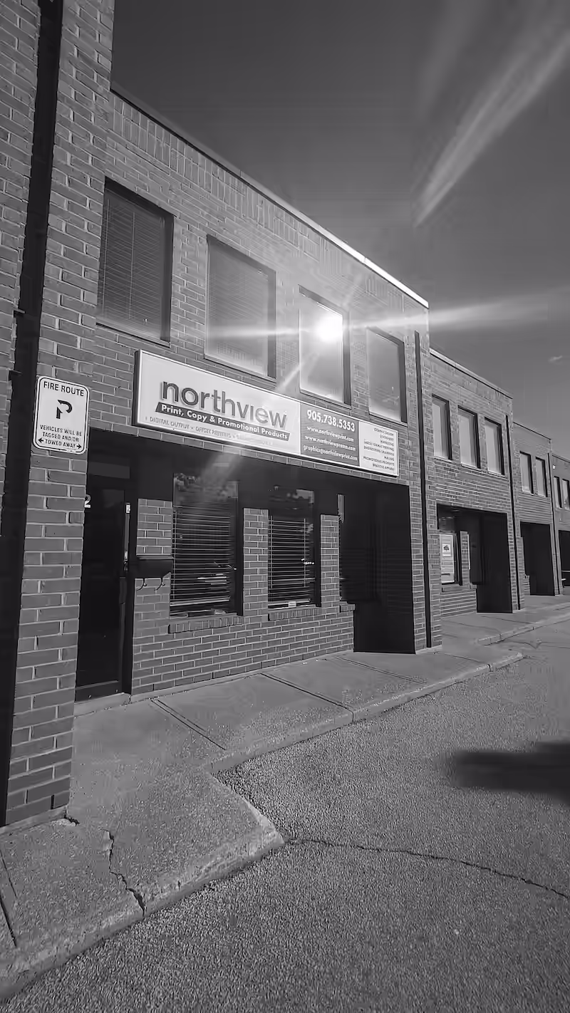 Northview Print and Copy storefront at 603 Millway Ave Unit 2 Concord Ontario